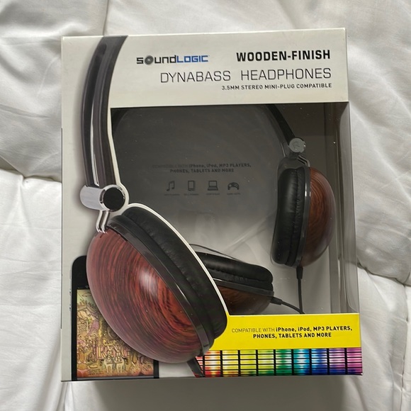soundlogic Other - ✨HP✨*🛒 FREE WITH PURCHASE*Dynabass Headphones 3.5mm Stereo Mini Plug Compatible
